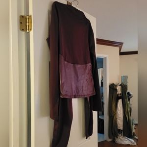 Kimberly C faux leather Leggings Set NWOT